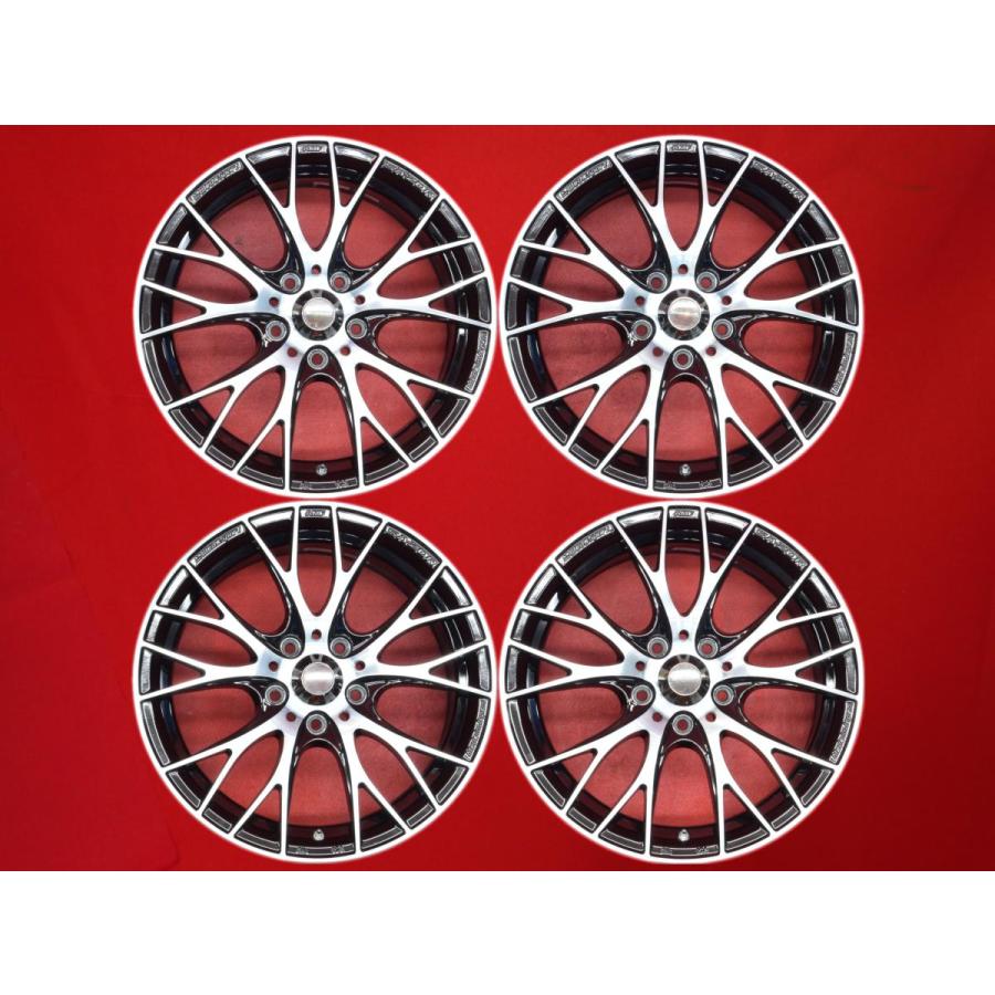 軽量 1本7.8kg ウェッズスポーツ SA-20R 中古ホイール 4本 7J 17インチ