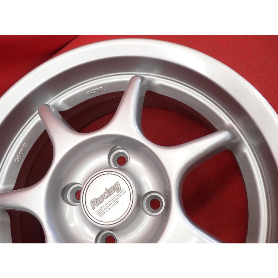 ① メーカー不明15インチ アルミホイール•タイヤ 中古品 2本セット 絶版 希少 ENKEI レーシングS タイプI中古ホイール 4本 6.5J 15インチ