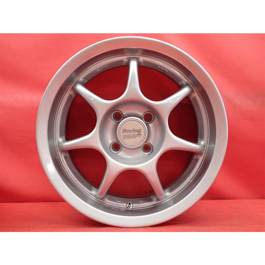 希少？スズキスポーツ 5j +45 PCD100 15インチ 4本 絶版 希少 ENKEI レーシングS タイプI中古ホイール 4本 6.5J 15インチ