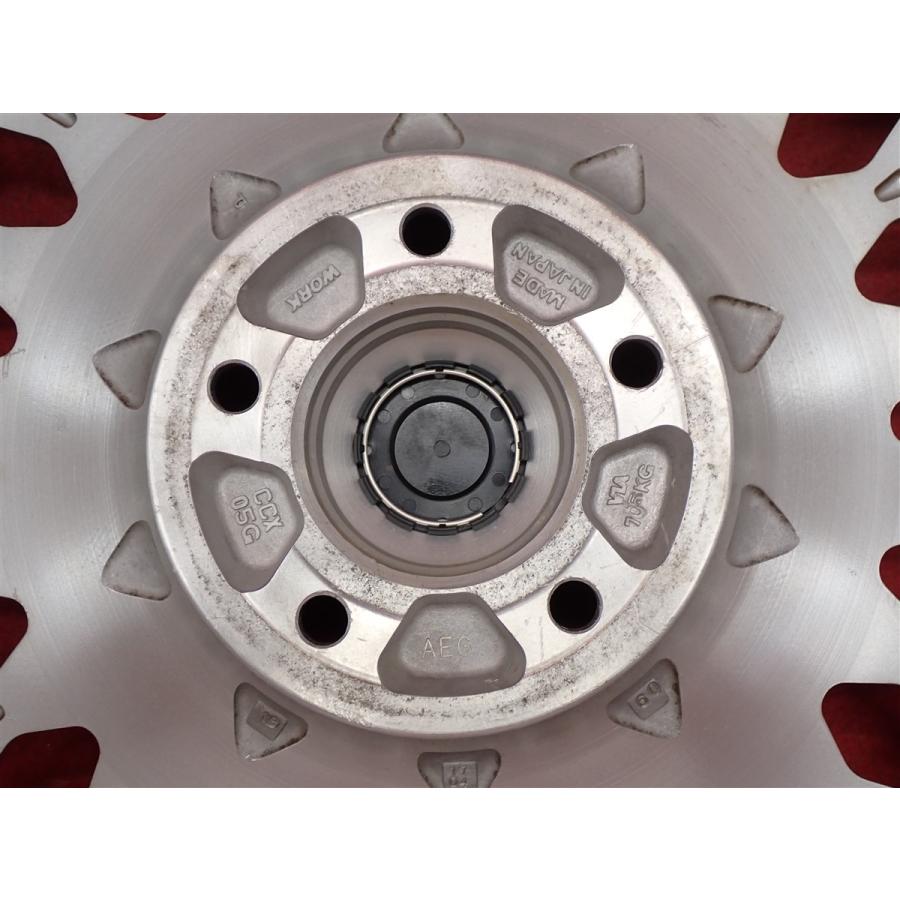 WORK Gran Seeker CCX 中古ホイール 4本 10/10.5J 20インチ PCD114.3 5