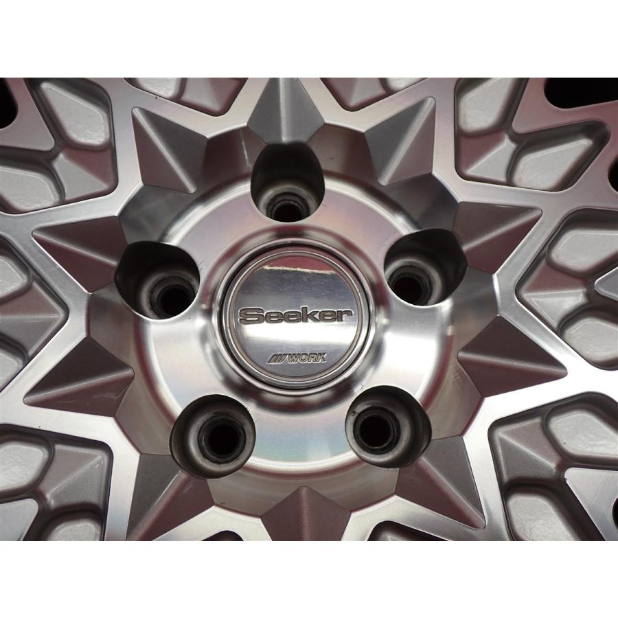 WORK Gran Seeker CCX 中古ホイール 4本 10/10.5J 20インチ PCD114.3 5