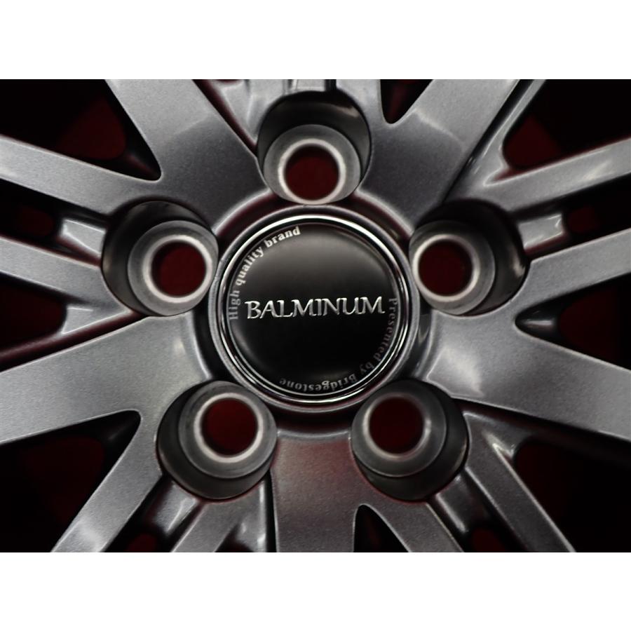 バルミナ BALMINUM BR10 中古ホイール 4本 6.5J 15インチ PCD100 5穴 +