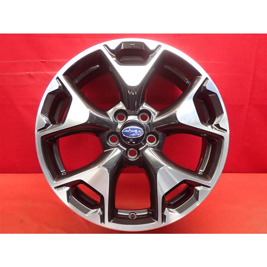 17インチ 7J ET55 PCD100 225/60R17 21年 スバルXV SUBARU スバル XV 純正 5スポーク ホイール 4本 17インチ 7J-17