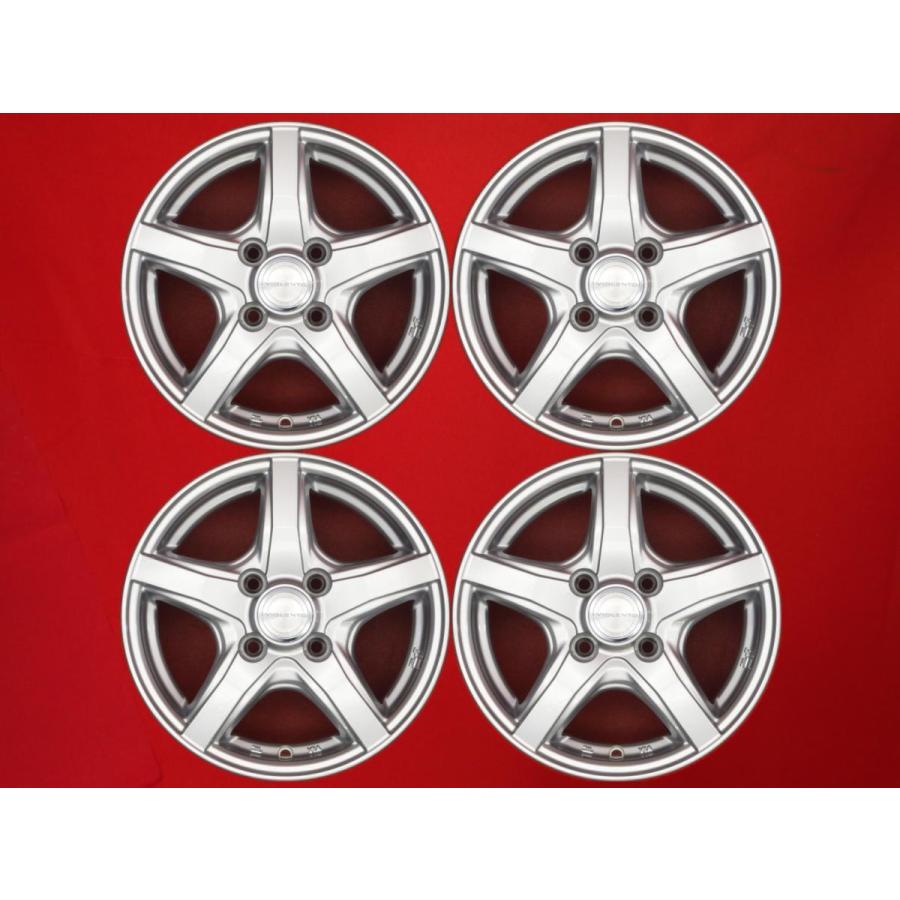 VIOLENTO JS ホイール 4本 13インチ 5J-13 PCD100 4穴 +36 ハブ73 プロ  