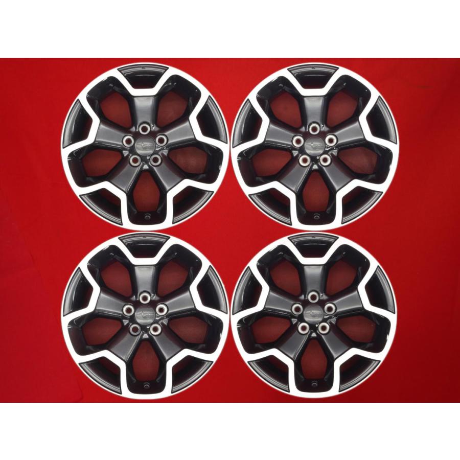 スバルXVハイブリッド純正ホイール4本7Jx17+48 100-5H ダンロップ