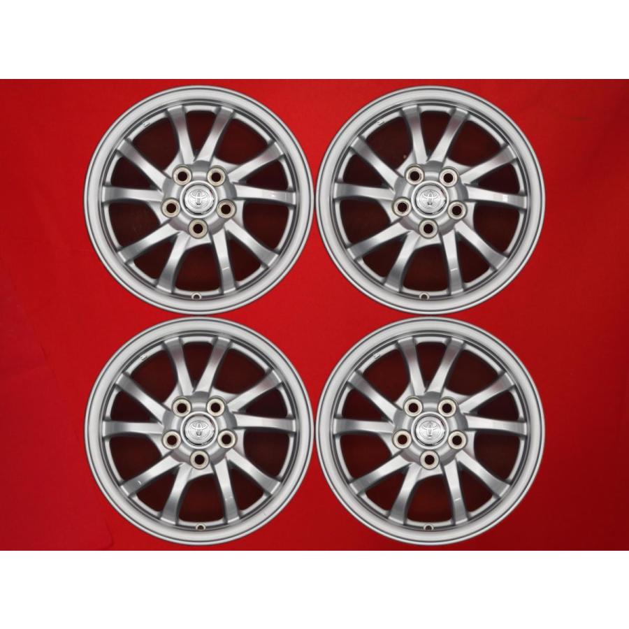 TOYOTA トヨタ プリウスα 40系 純正 5エアロスポーク ホイール 4本 6.5