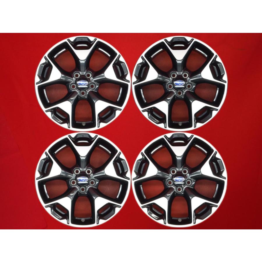 SUBARU スバル XV (GT3/GT7) 純正 17インチ 7J-17 PCD100 5穴 +55 ハブ 