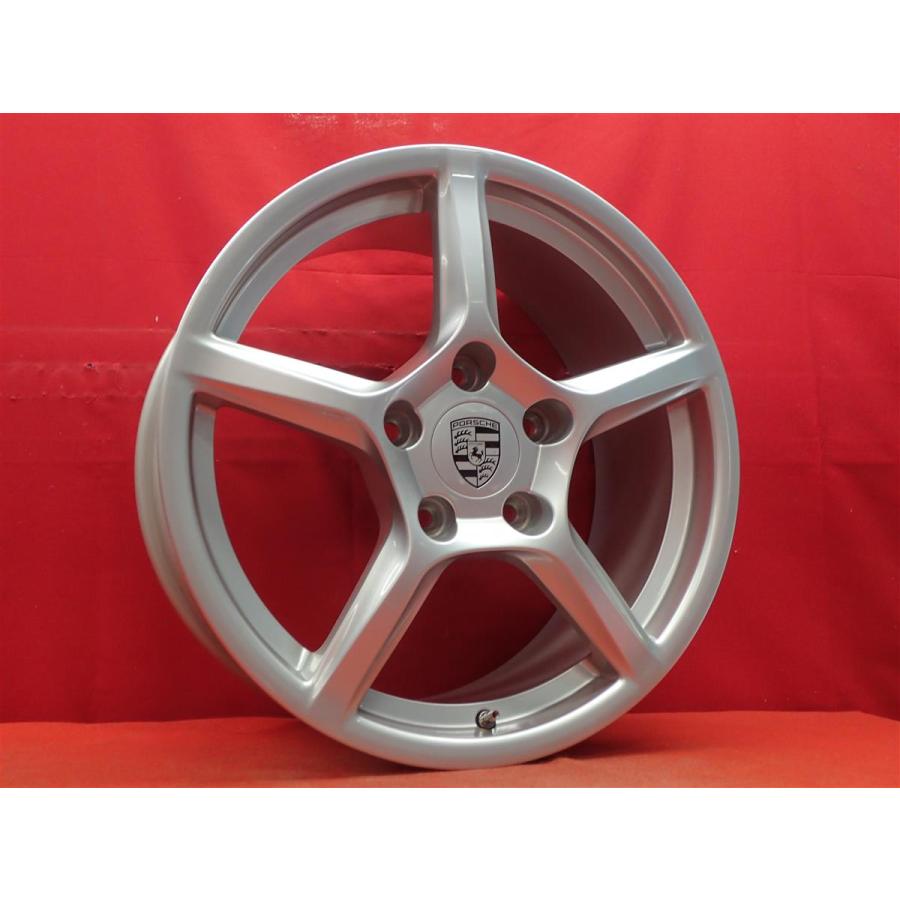 PORSCHE ボクスター ホイール PORSCHE ポルシェ ボクスター 981 純正 5本スポーク ホイール 4