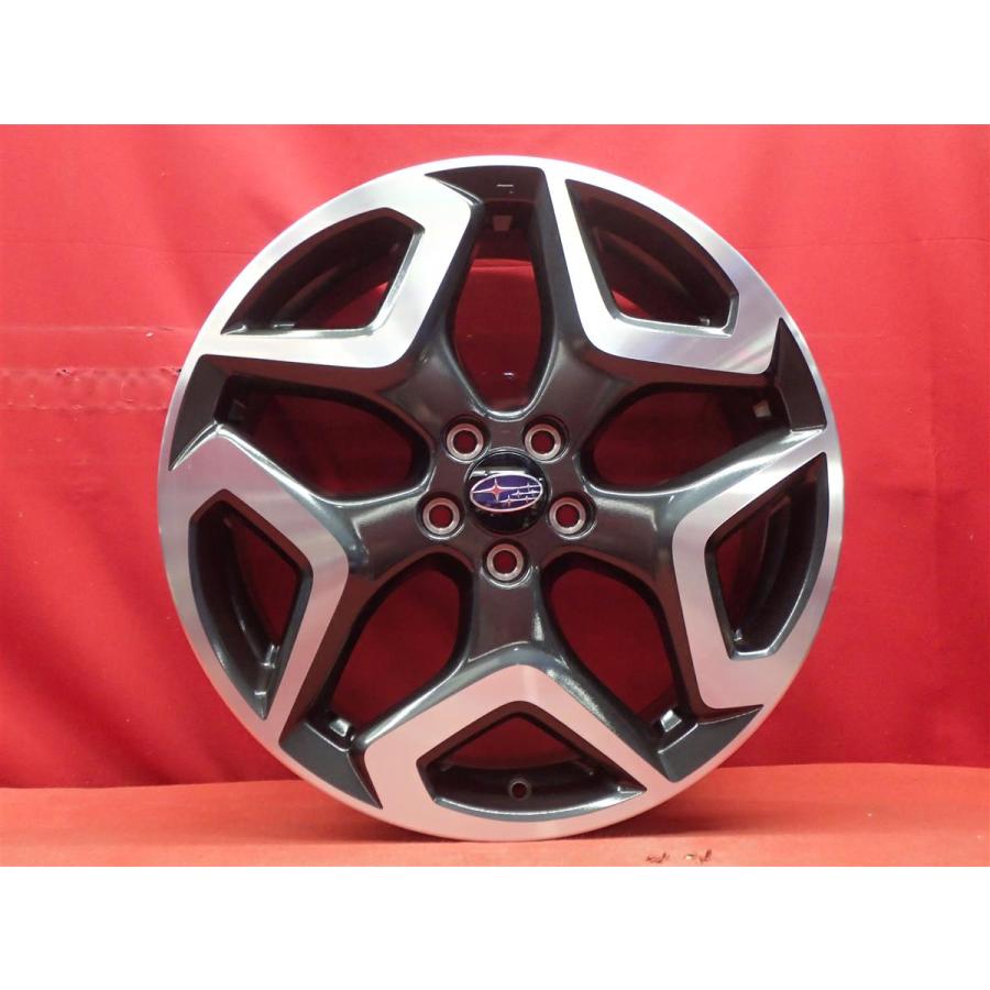 新車外し品 美品】スバル XV 純正 18in 7J +55 PCD100 4本セット ｜18 