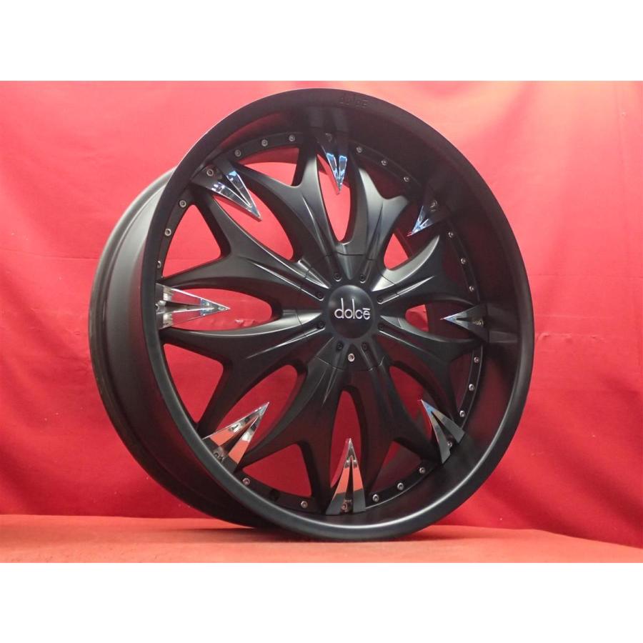 dolce ドルチェ DC20 ホイール 4本 9.5J-24 PCD114.3 5穴 +18 ハブ78 