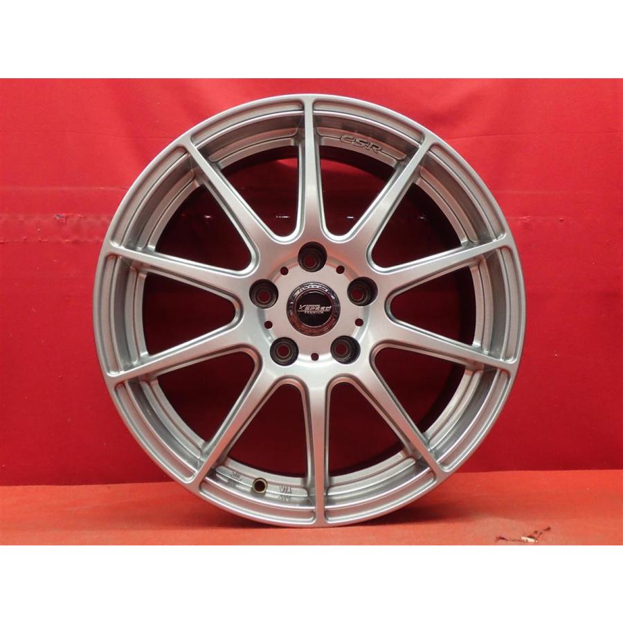 X・CROSS SPEED PREMIUM-R ホイール 4本 7J-17 PCD114.3 5穴 +38 ハブ 