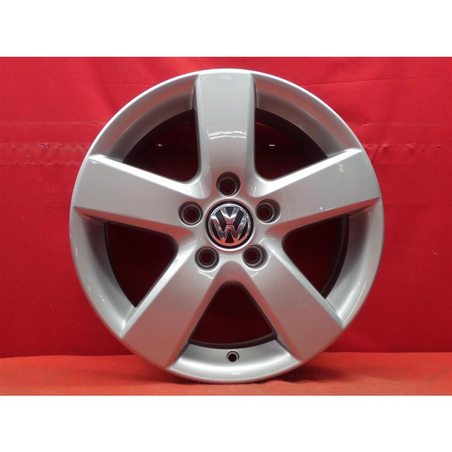VOLKSWAGEN ゴルフトゥーラン 1T 純正 5スポーク 16インチ