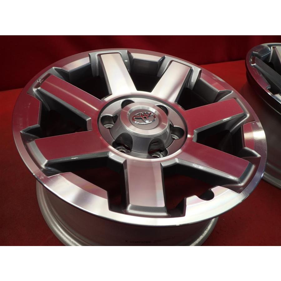 TOYOTA トヨタ FJクルーザー 純正 オプション ホイール 4本 7.5J TOYOTA トヨタ FJクルーザー 純正 オプション ホイール 4本 7.5J