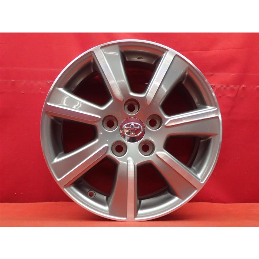 トヨタ純正ホイール17インチ シルバー 7スポークホイール TOYOTA トヨタ マークXジオ 後期 純正 7本スポーク ホイール 4本