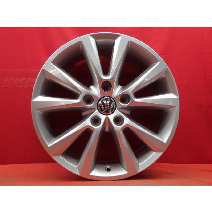 VOLKSWAGEN トゥアレグ 7P 純正 5Wスポーク 18インチ ホイール 4本 8J