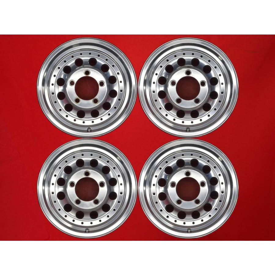 丸穴レンコンディッシュタイプ 1P ホイール 4本 7J-15 PCD139.7 5穴  