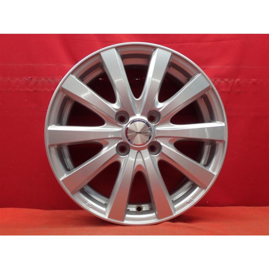 【DUNLOP WM03 195/65R15】スタッドレス【Weds ravrion RS01 15インチ 4本 6J5HPCD100+43】23年製 バリ溝 プリウス ウィッシュ等　(KTC178)クレジットカード QRコード決済可能 RAVRION RS01 ホイール 4本 5.5J-15 PCD100 4穴 +42 ハブ73 アクア