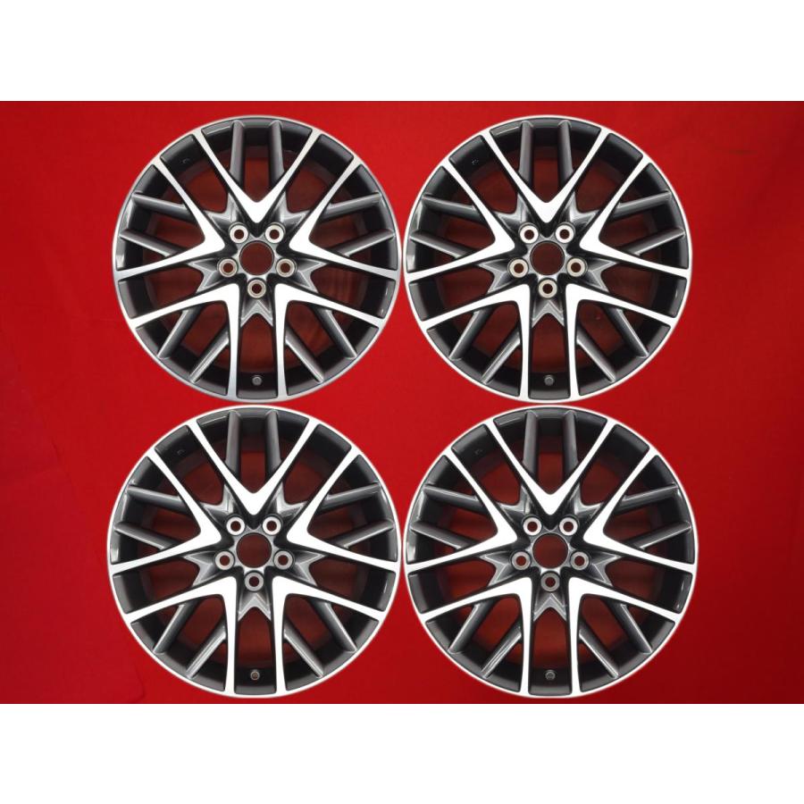 LEXUS レクサス RC Fスポーツ 純正 ホイール 4本 8/9J-19 PCD114 LEXUS レクサス RC Fスポーツ 純正 ホイール 4本 8/9J-19 PCD114