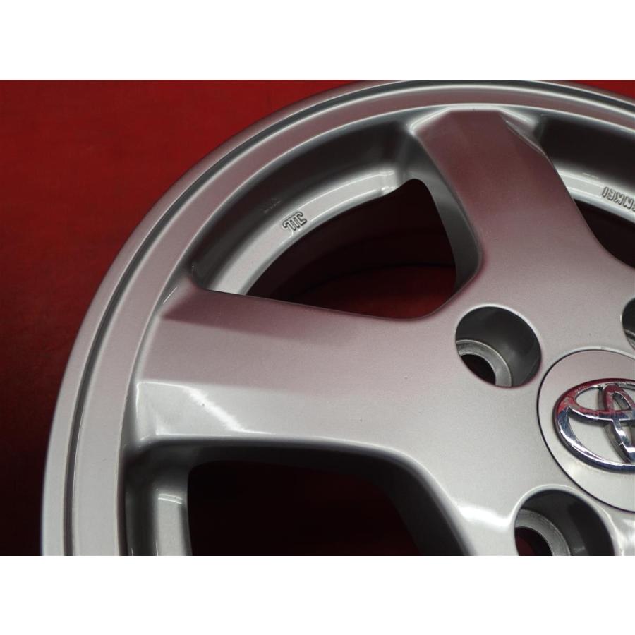 TOYOTA トヨタ純正 オプション 5スポーク ホイール 4本 5J-14 TOYOTA トヨタ純正 オプション 5スポーク ホイール 4本 5J-14
