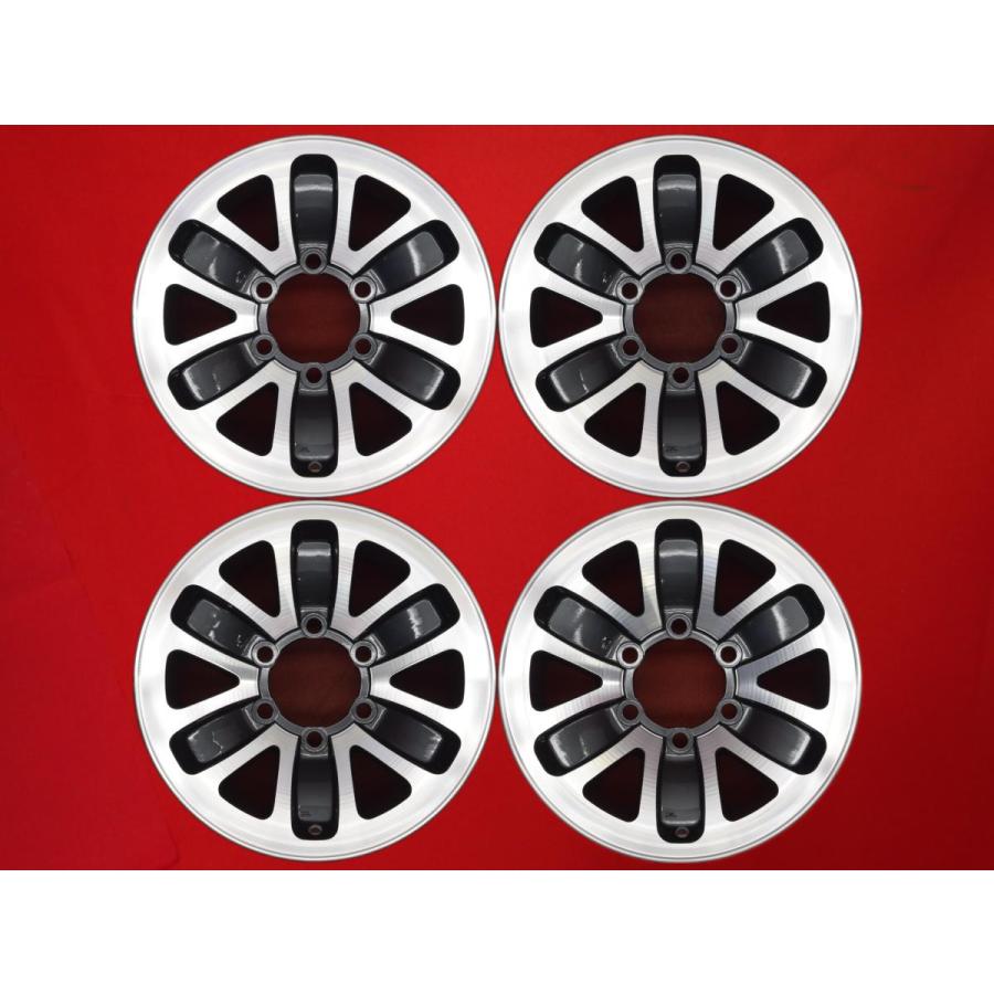 三菱 パジェロ17インチ 純正ホイール 6穴　4本セット MITSUBISHI ミツビシ パジェロワイド 純正 6本スポーク ホイール
