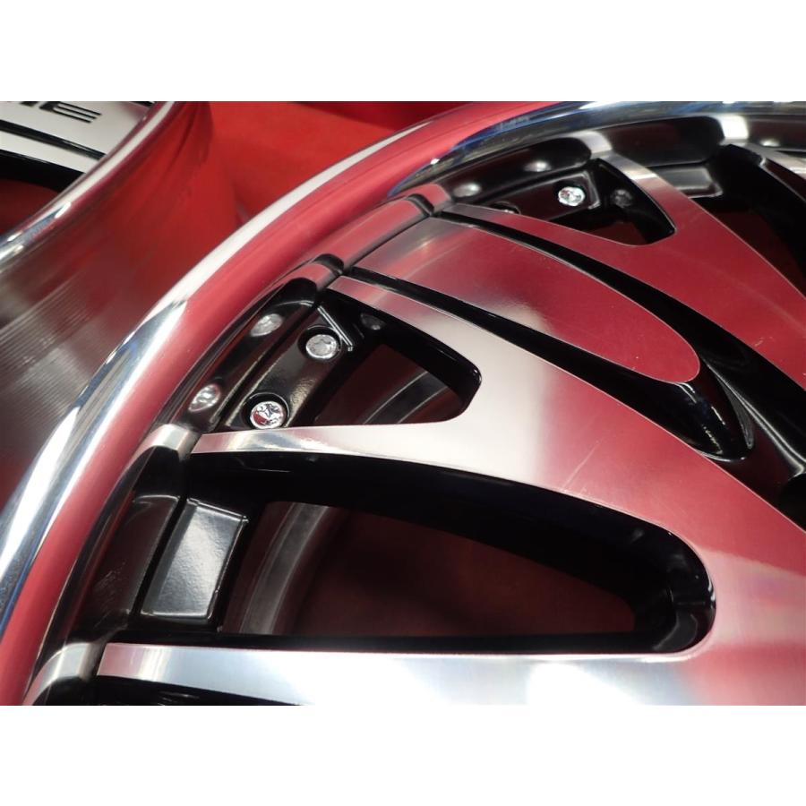 ＊最終値下げ＊AME モデラート 19インチ タイヤ 2019/5月購入 KYOHO AME モデラート ブレイザー ホイール 4本 7.5J-19 PCD114.3 5穴