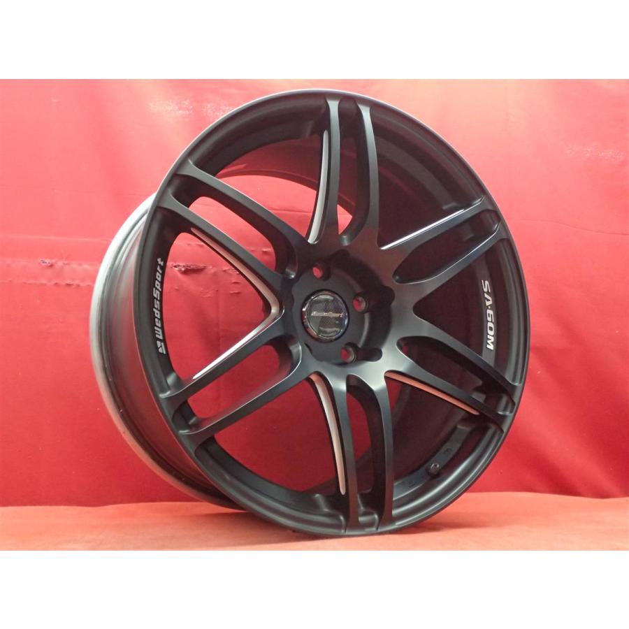 Weds Sport SA-60M ウェッズ スポーツ 社外ホイール 18インチ 4本 8J5HPCD114.3+45 クラウン等　(SHA020) WEDS 軽量 ウェッズスポーツ SA-60M エスエーロクマルエム ホイール 4