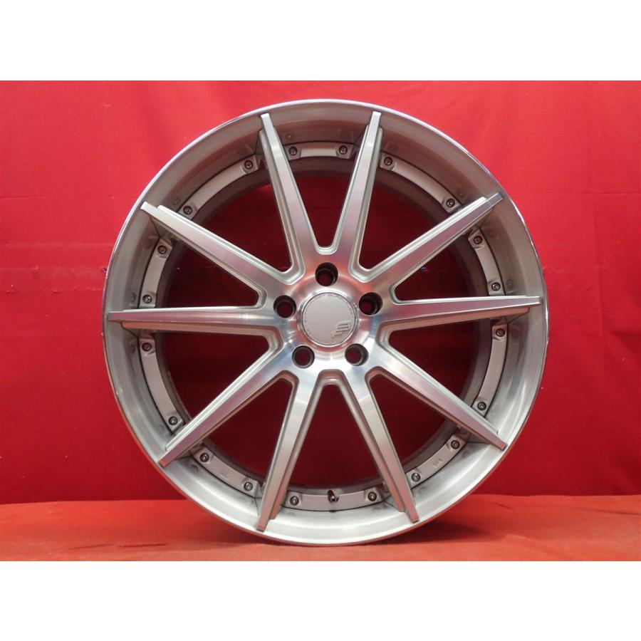 RAYS レイズ BLACK FLEET ブラックフリート V625C ホイール 4本 8.5/9.5J-20 PCD114.3 5穴 +38 ...