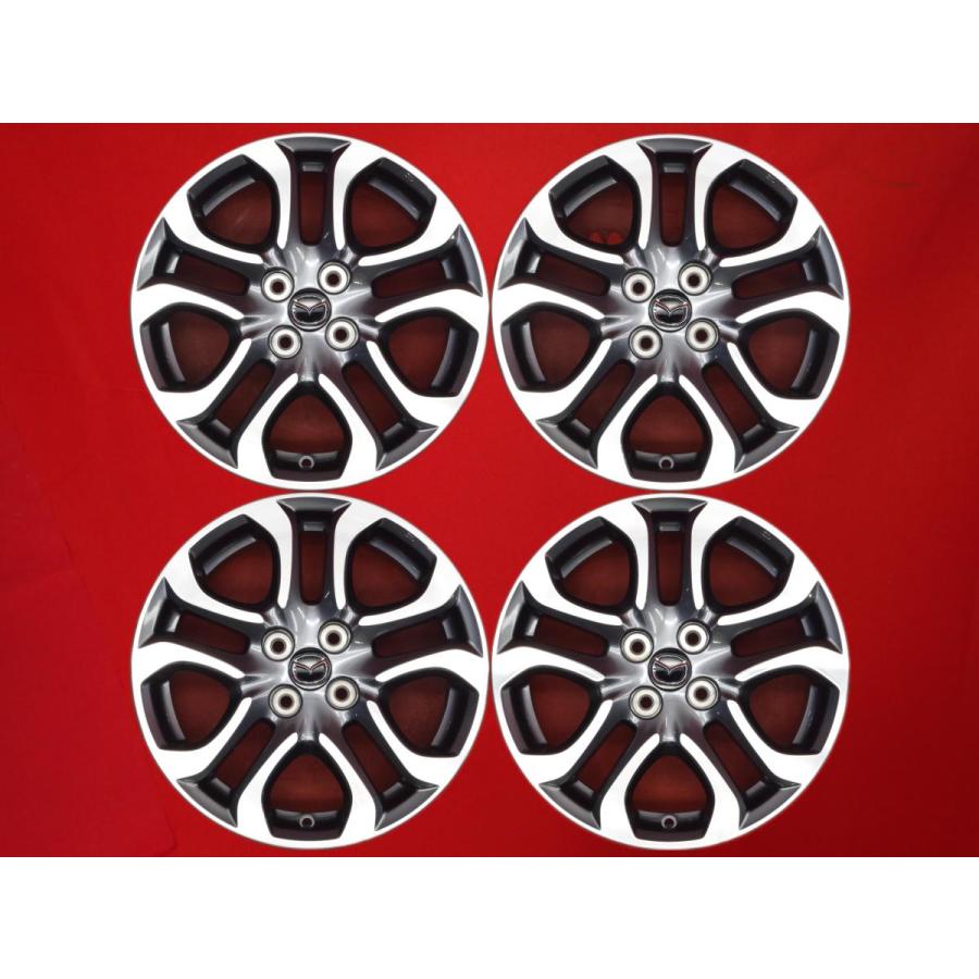 マツダ純正ホイール　デミオDJ5 XDツーリング16インチのタイヤの4本セット MAZDA マツダ デミオ DJ5 XD Touring/Mid Century 純正 ホイール 4本