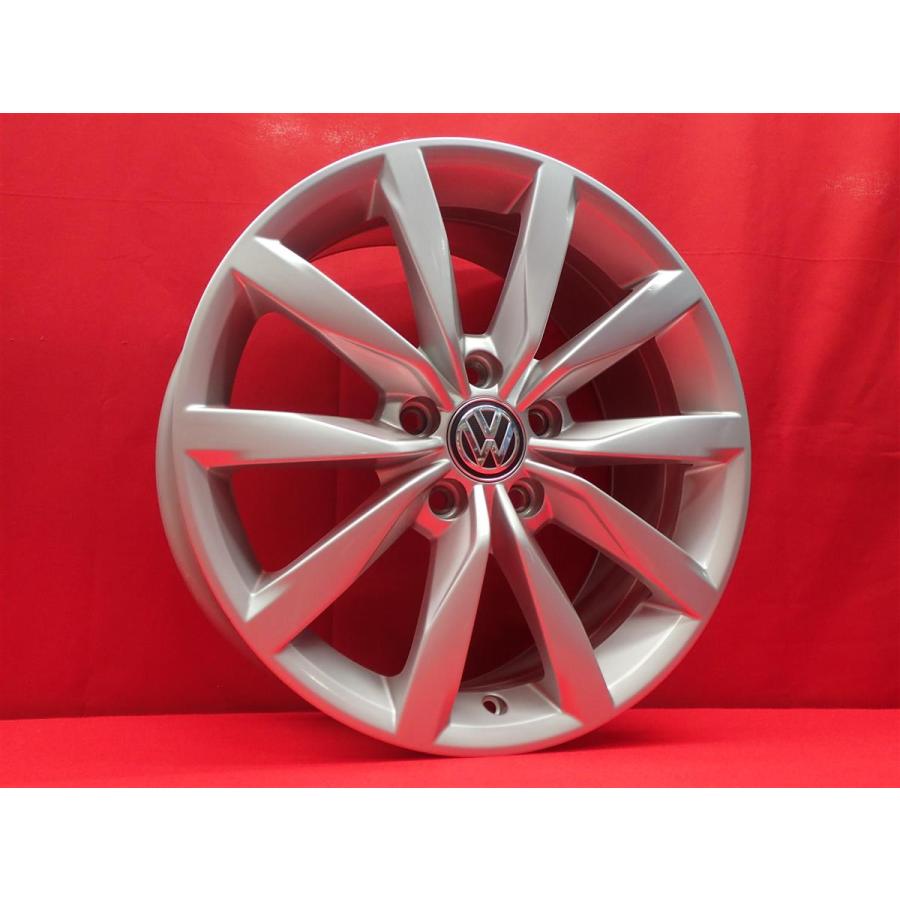 VOLKSWAGEN ゴルフ VII 純正 17インチ ホイール 4本 7J-17 VOLKSWAGEN ゴルフ VII 純正 17インチ ホイール 4本 7J-17