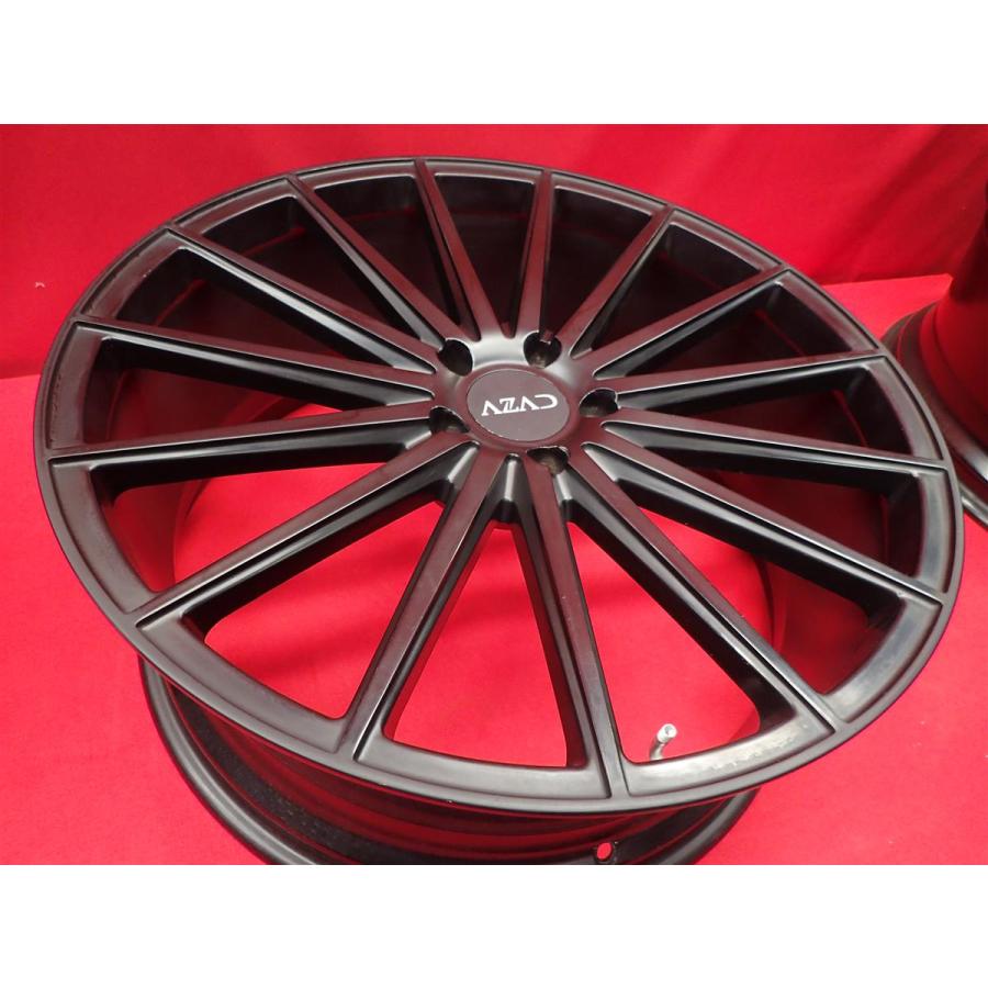 AZAD AW48 ホイール 4本 9/10.5J-22 PCD120 5穴 +30/+35 ハブ72.5 ビッグキャリパー対応 BMW 7 ...