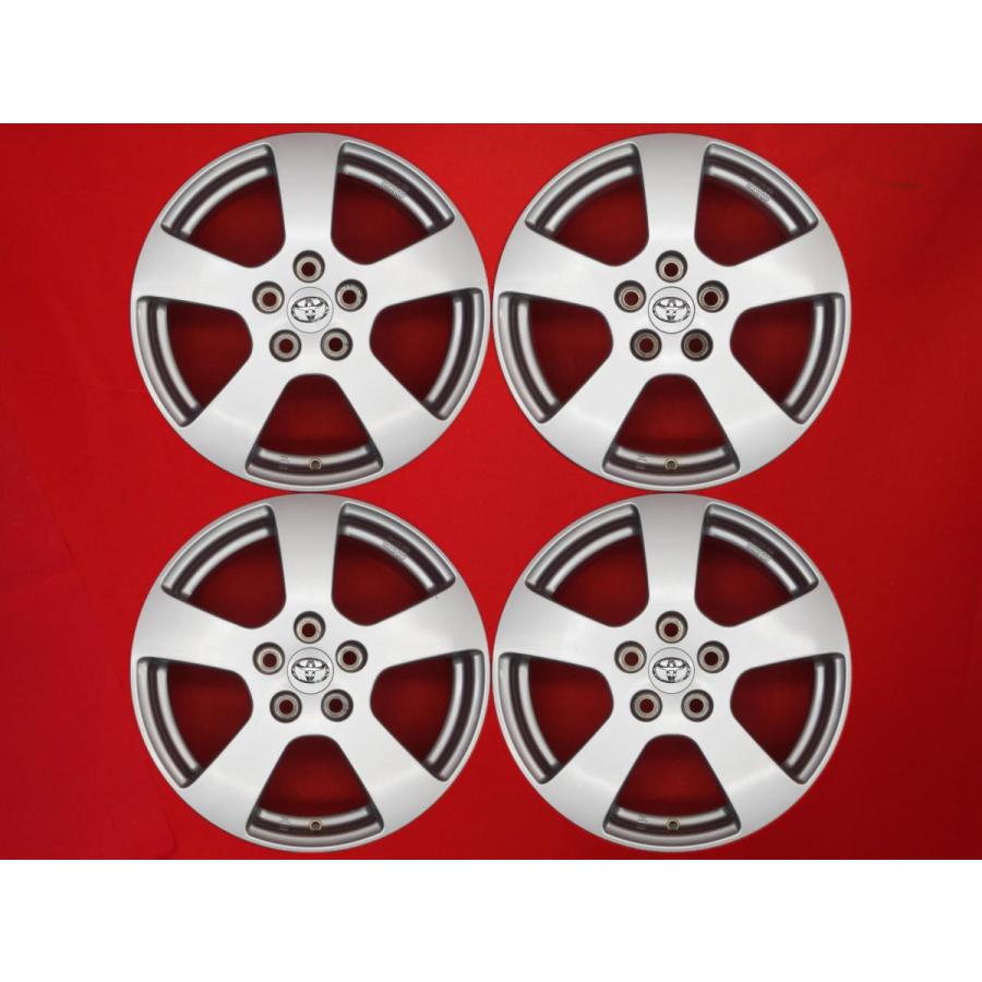 TOYOTA トヨタ 純正 オプション 5スポーク ホイール 4本 7J-17 TOYOTA トヨタ 純正 オプション 5スポーク ホイール 4本 7J-17