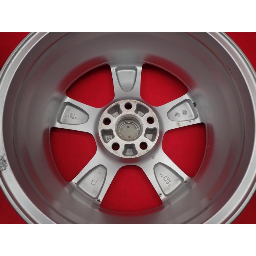 TOYOTA トヨタ 純正 オプション 5スポーク ホイール 4本 7J-17 TOYOTA トヨタ 純正 オプション 5スポーク ホイール 4本 7J-17