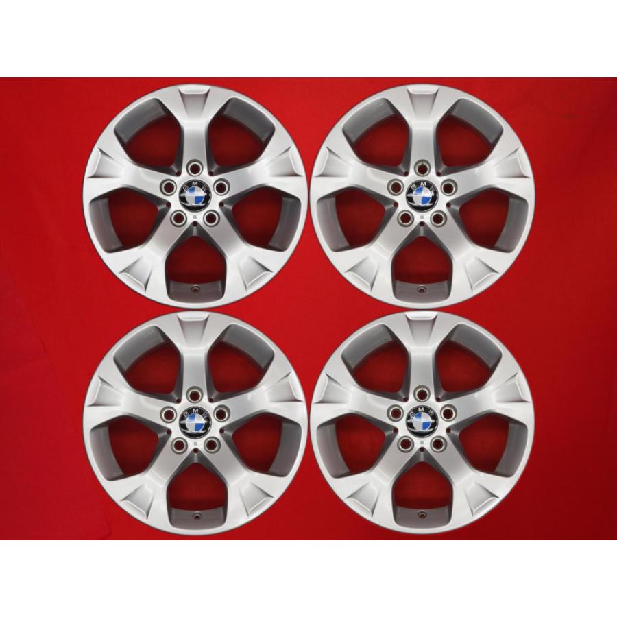 溝あり  X1(E84)純正 スタースポーク317　225/50R17 BMW X1 E84 純正 スタースポークスタイリング317 ホイール 4本 7.5J-17