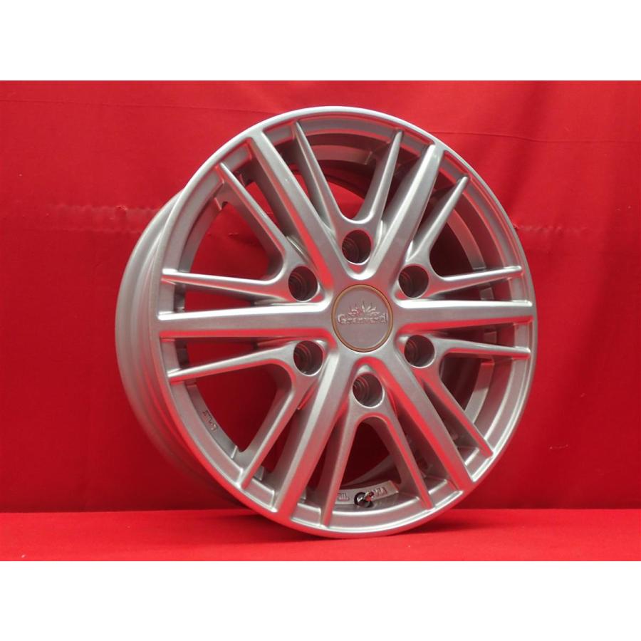 15×6 ET35 pcd139.7 6hハイエース　キャラバン　アルミホイール Granverd HC-1 ホイール 4本 6J-15 PCD139.7 6穴 +35 ハブ110