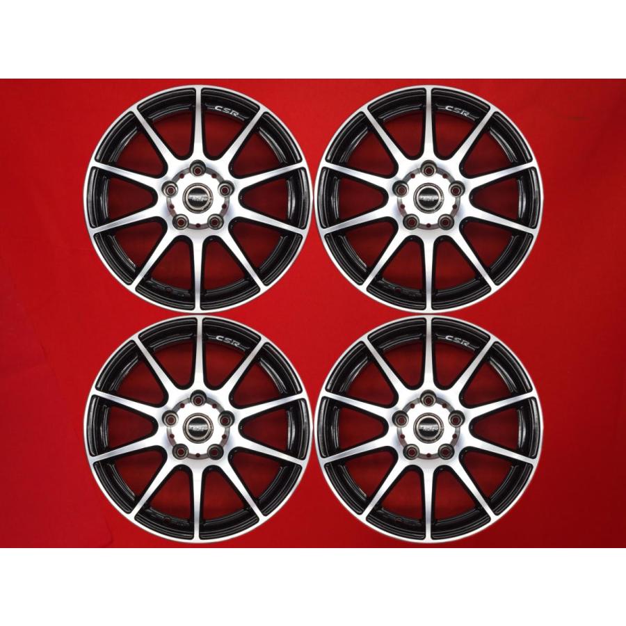 X CROSS SPEED PREMIUM-10 CSR ホイール 4本 6.5J-16 PCD114.3 5 X CROSS SPEED PREMIUM-10 CSR ホイール 4本 6.5J-16 PCD114.3 5