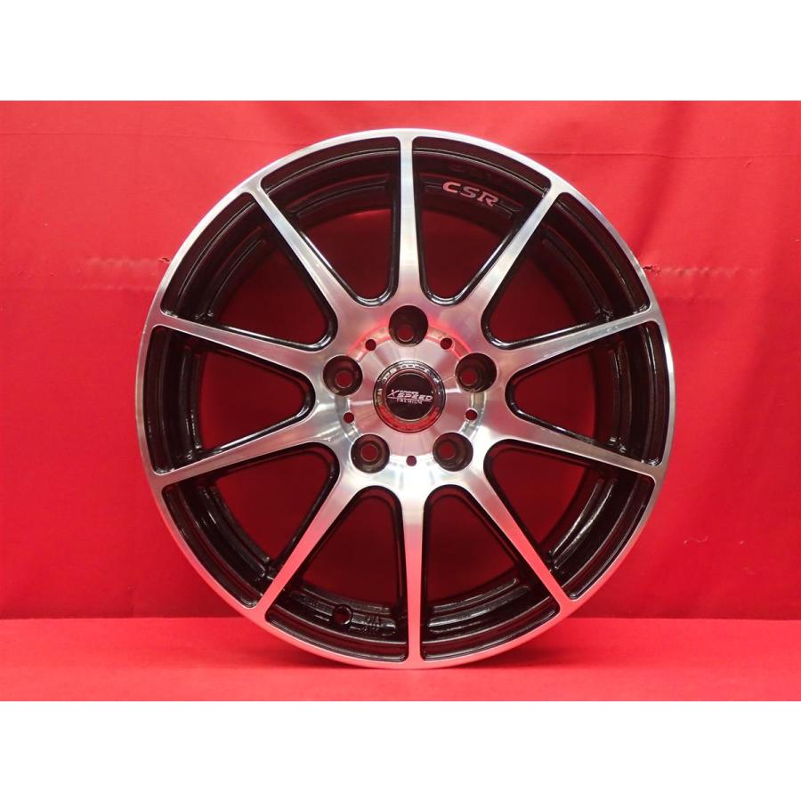 X CROSS SPEED PREMIUM-10 CSR ホイール 4本 6.5J-16 PCD114.3 5 X CROSS SPEED PREMIUM-10 CSR ホイール 4本 6.5J-16 PCD114.3 5