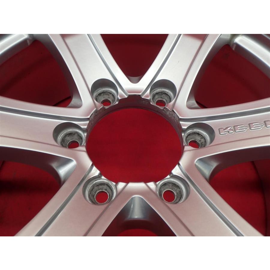 WEDS ウェッズ KEELER FORCE 6スポーク ホイール 4本 7.5J-17 PCD139.7