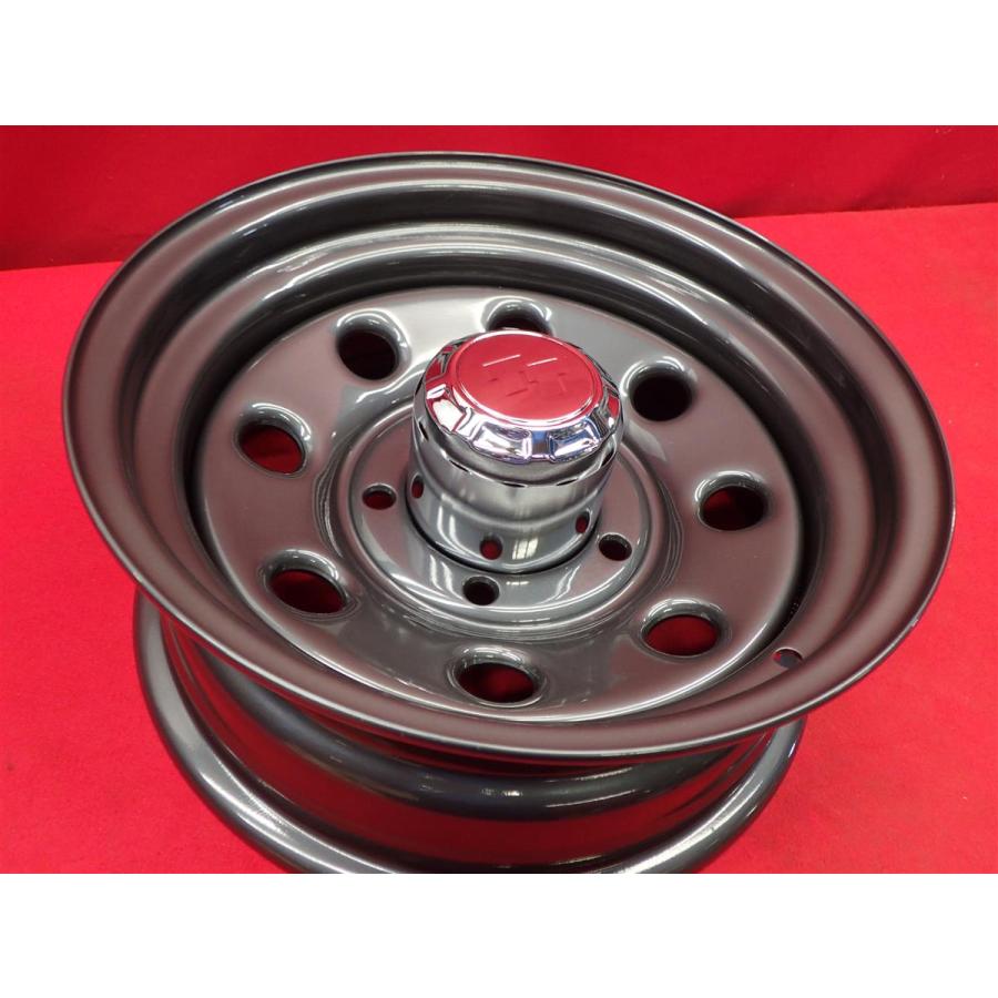 TT4 スチール (ライン無) ホイール 4本 6J-15 PCD139.7 5穴 -20 ハブ 