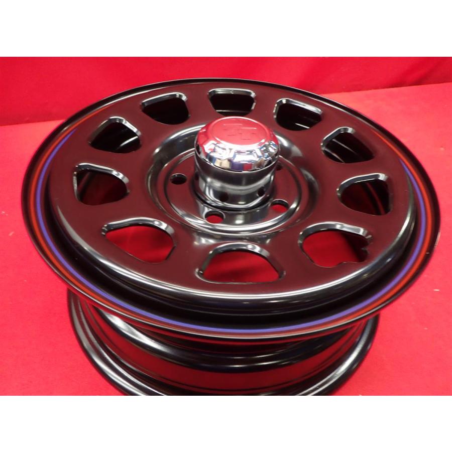 TTD スチール (RED&BLUEライン有) ホイール 4本 5.5J-14 PCD114 TTD スチール (RED&BLUEライン有) ホイール 4本 5.5J-14 PCD114