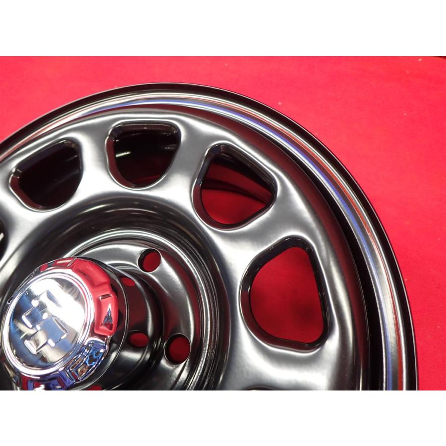TTD スチール (RED&BLUEライン有) ホイール 4本 5.5J-14 PCD114 TTD スチール (RED&BLUEライン有) ホイール 4本 5.5J-14 PCD114
