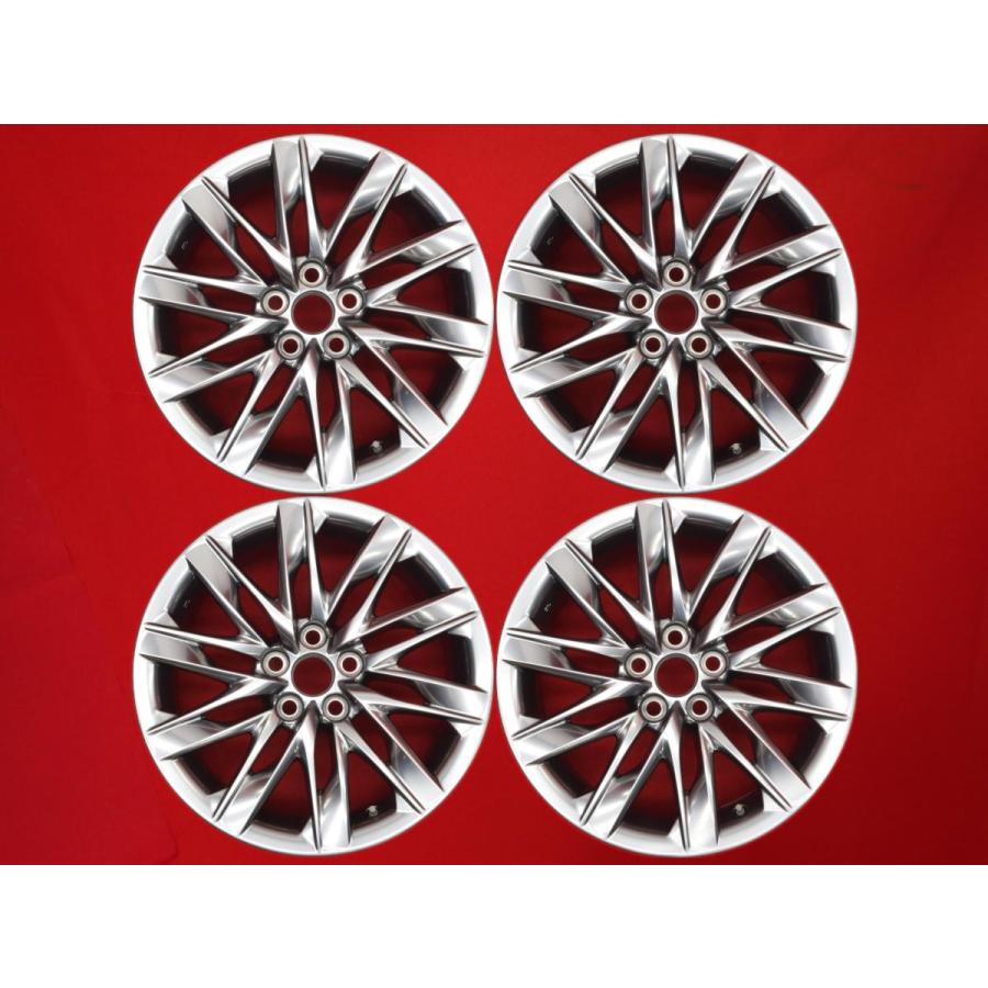 ③HIRO！レクサス LS500 バージョンL 純正 19×8J +25 LEXUS レクサス LS500 バージョンL 純正 中古ホイール 4本 8J 19インチ