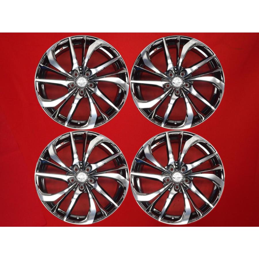 底値です！】ウェッズ レオニスTE18in タイヤホイール4本セット 中古品！