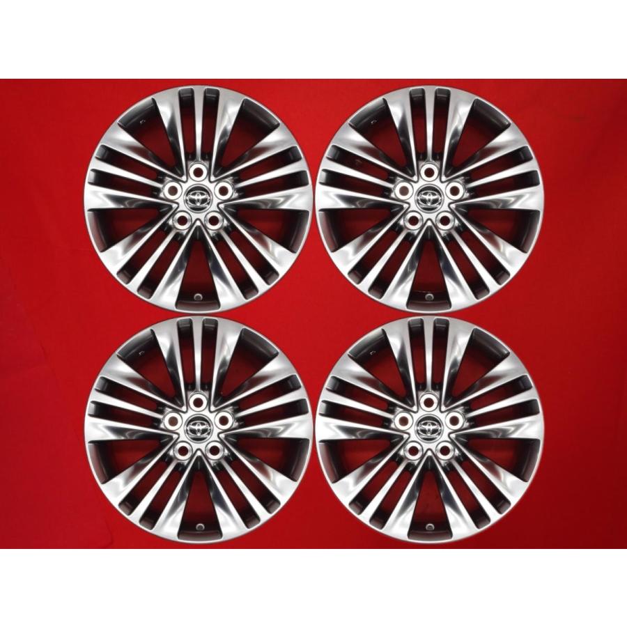 アルファード 40/45W系 Z 純正 中古ホイール 4本 7J 18インチ PCD120 5 
