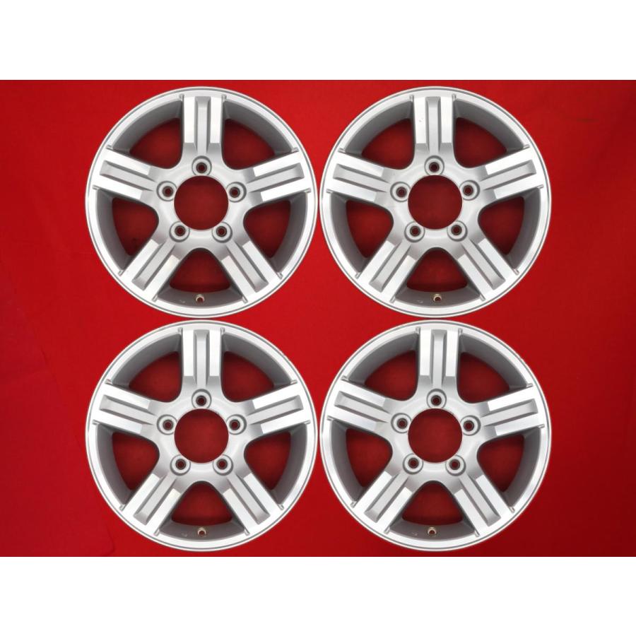 SUZUKI スズキ ジムニー JB23 5型~ 純正 5スポーク 中古ホイール4本