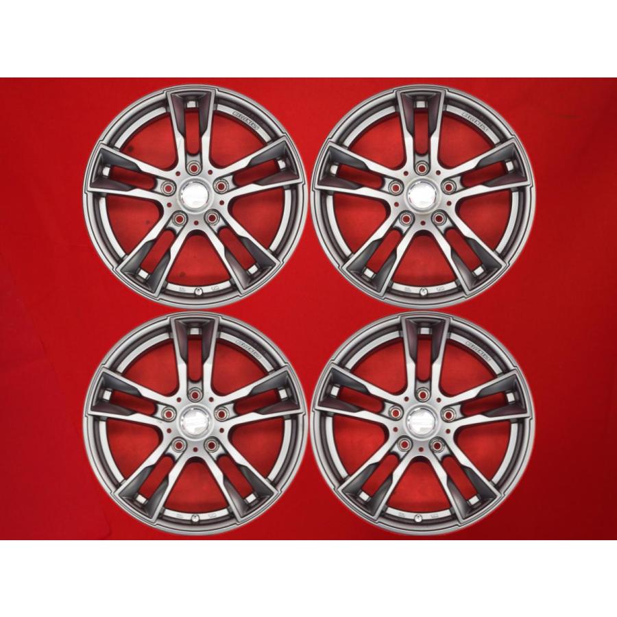 KELLENERS ケレナーズ Jr E5 中古ホイール 4本 6.5J 16インチ PCD112 5  