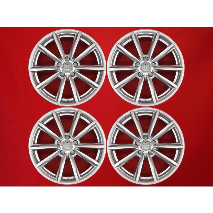 AUDI アウディ A6 4F 純正 5本スポーク 中古ホイール 4本 8J 18インチ