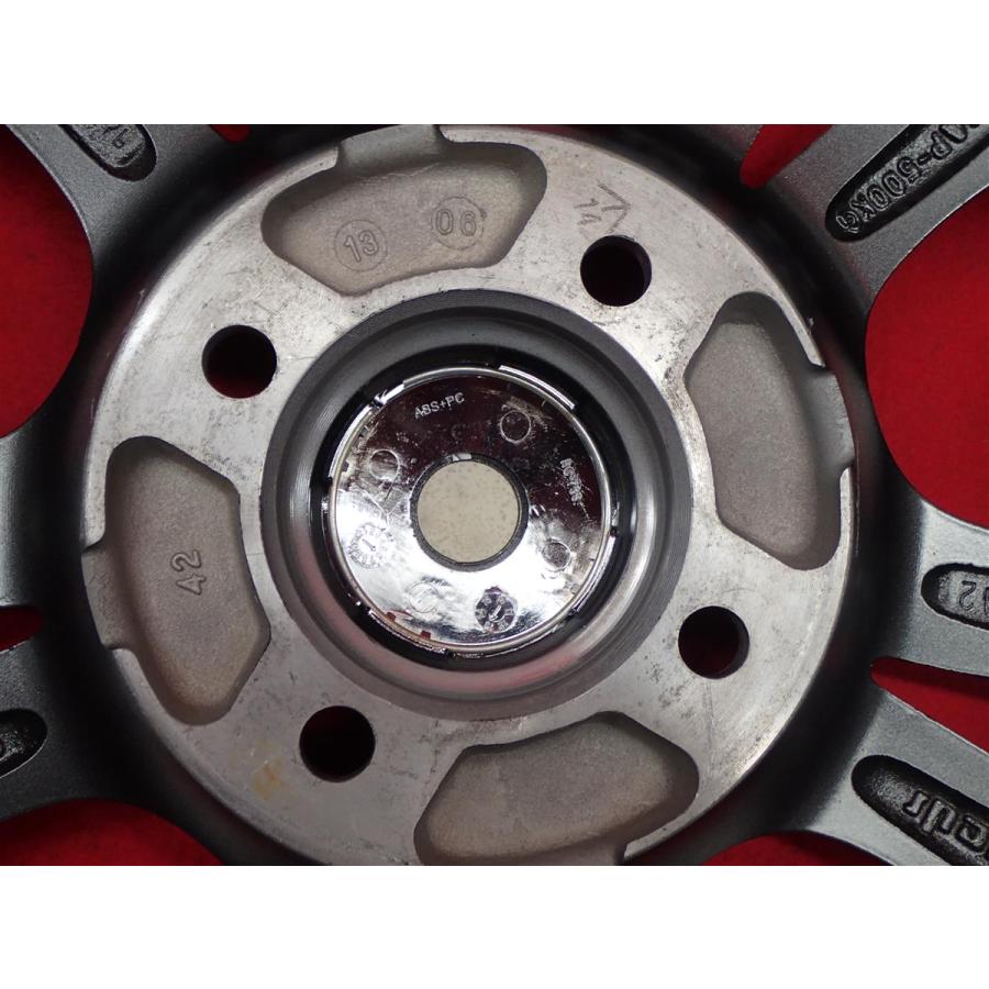 NIRVANA NV 中古ホイール 4本 4J 13インチ PCD100 4穴 +42 ハブ73 