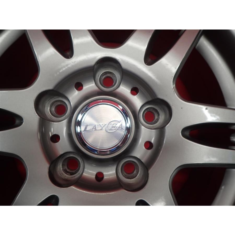 LAYCEA レイシア GA 中古ホイール 4本 6J 15インチ PCD114.3 5穴 +53