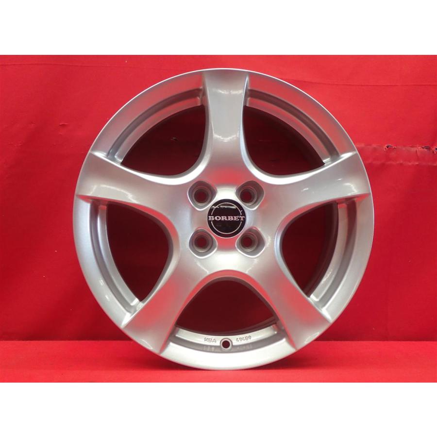 新品未使用品 TAS BORBET ボルベット typeF ホイール 4本 6.5J 16