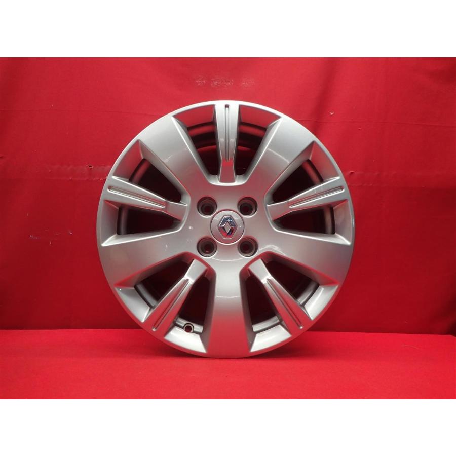 ルノー キャプチャー 純正 中古ホイール 4本 6.5J 16インチ PCD100 4穴